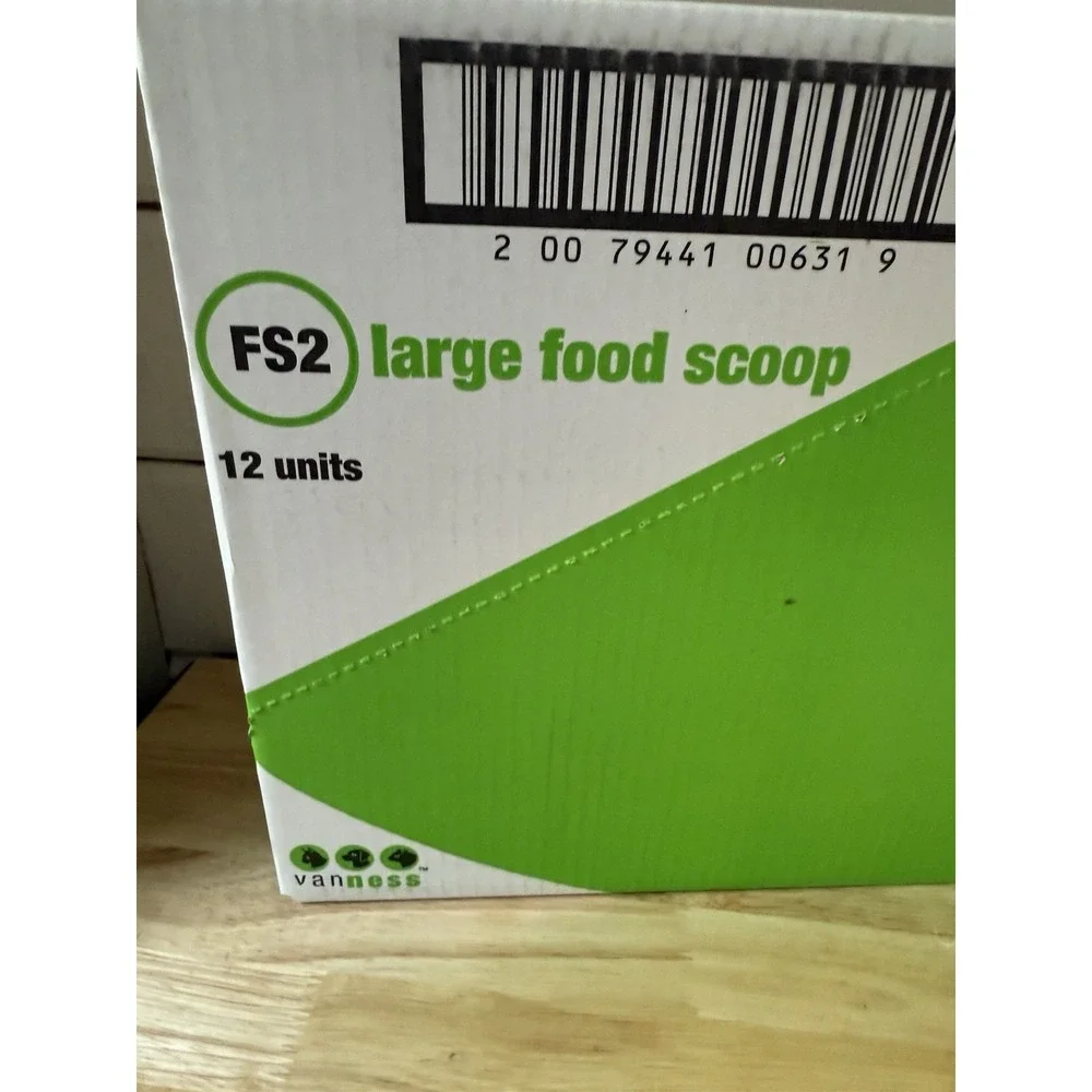 Heavy Duty Plastic Food Scoop for Ice/Dog Cat Pet Feed/Litter/Dry Bulk Case-12